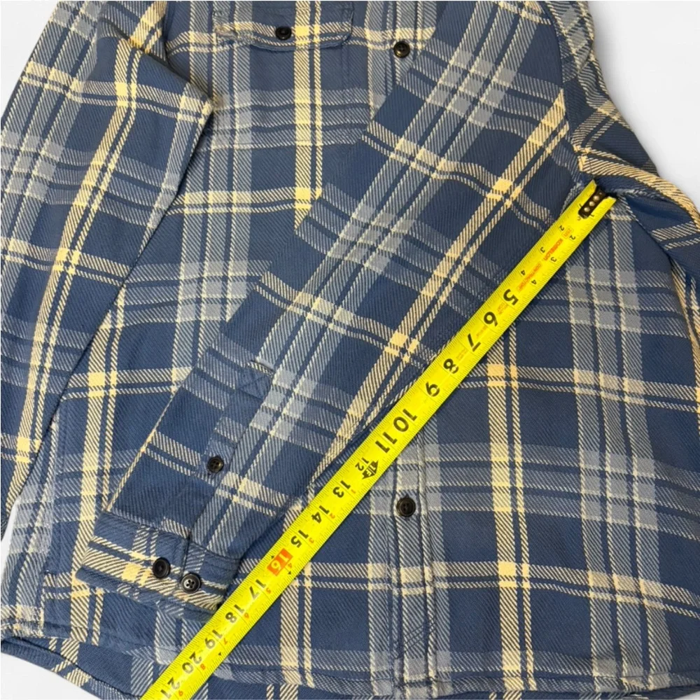 Men’s L.L. Bean Flannel Button-Down Thick Long Sleeve Size Large (Tall) - Picture 5 of 8